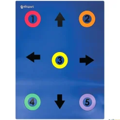 Elk Sport Tapiz de velocidad - agilidad con círculos| Escaleras De Velocidad|Velocidad / Agilidad