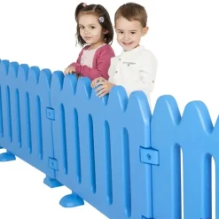 Vallas guardería plegables (4 unidades)| Mobiliario Infantil