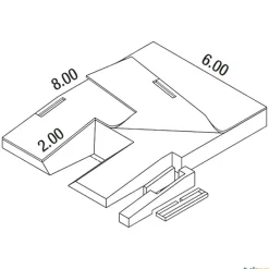 Dimasport Zona de caída de pértiga International| Atletismo|Atletismo